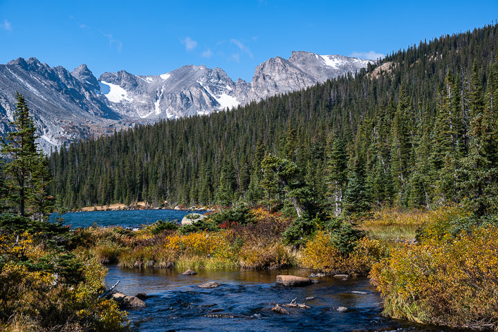 Long Lake in Brainard Lake Recreation Area Colorado