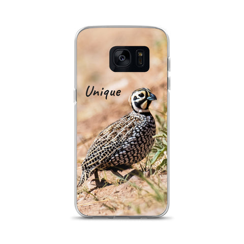 Samsung Phone Case with Montezuma Quail