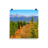 Mount Elbert at 14,439 is a towering presence south of Leadville - print