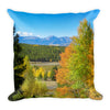 Colorado aspen Throw Pillow