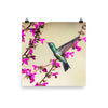 Broad-billed Hummingbird on flowers-print