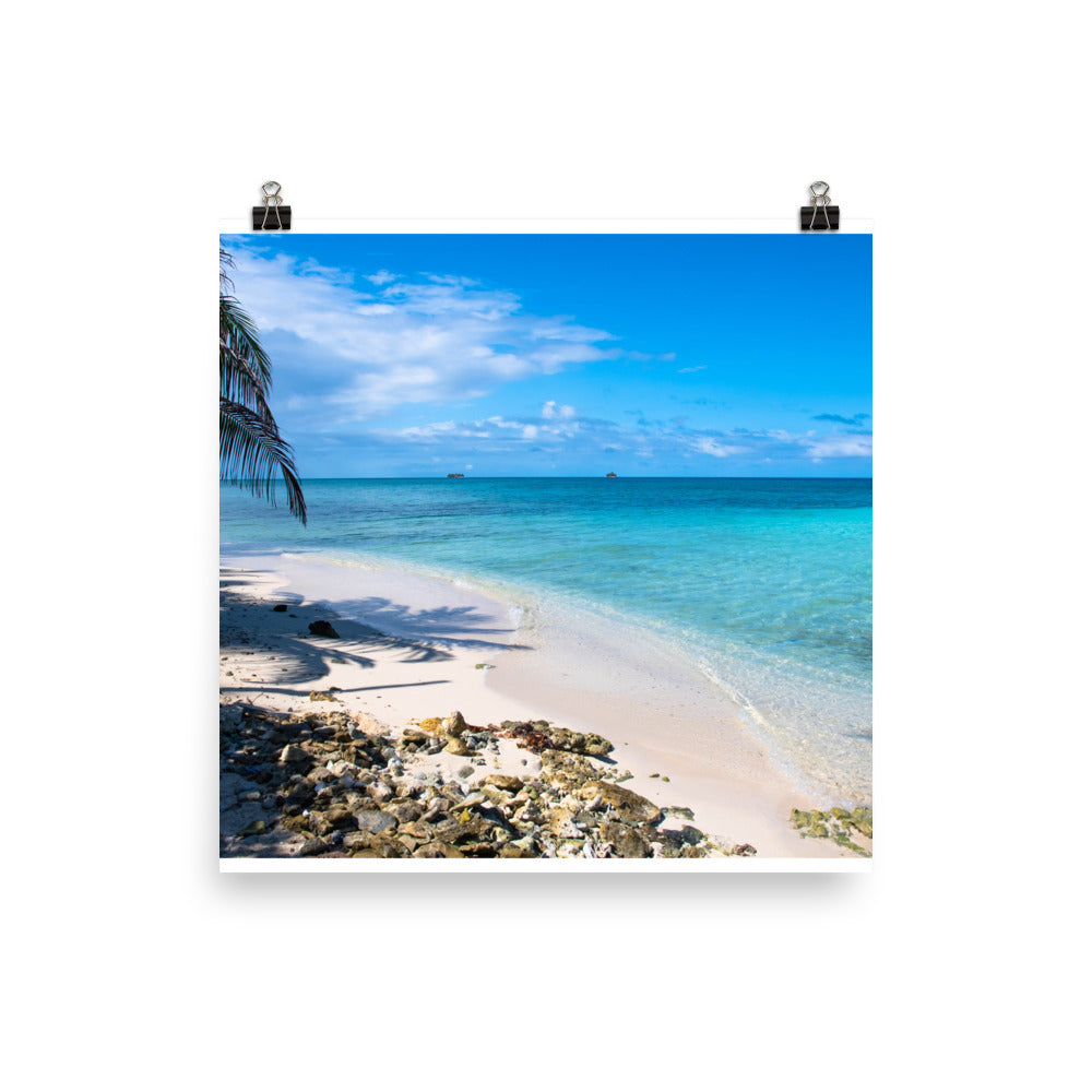 Photo print of Water Cay Beach Paradise