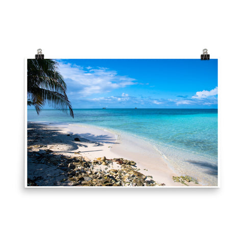 Photo print of Water Cay Beach Paradise
