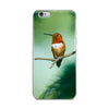 iPhone Case with Rufous Hummingbird