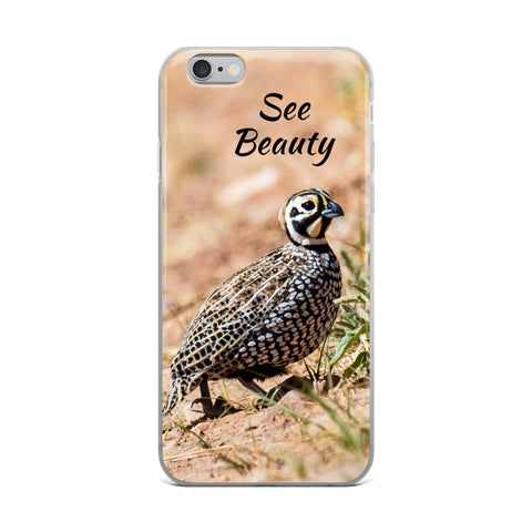 iPhone Case with Quail