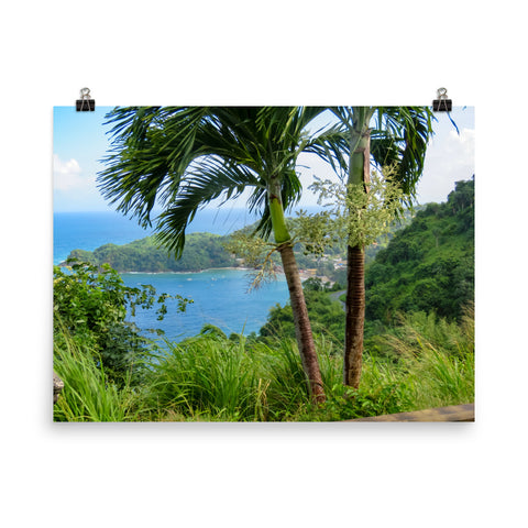 Tobago landscape-print