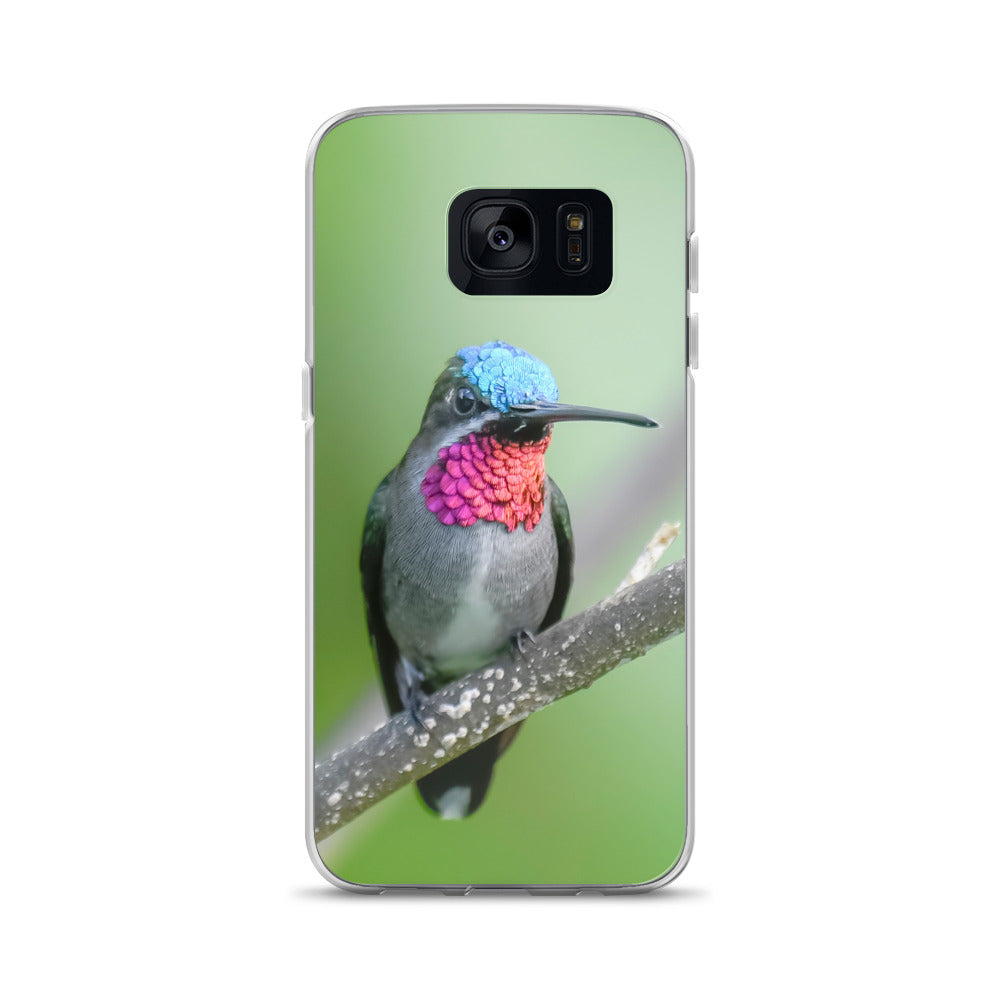 Samsung Case with beautiful Hummingbird