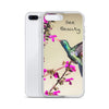 iPhone Case with Hummingbird